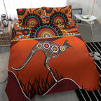aboriginal-bedding-set-kangaroo-with-dot-painting