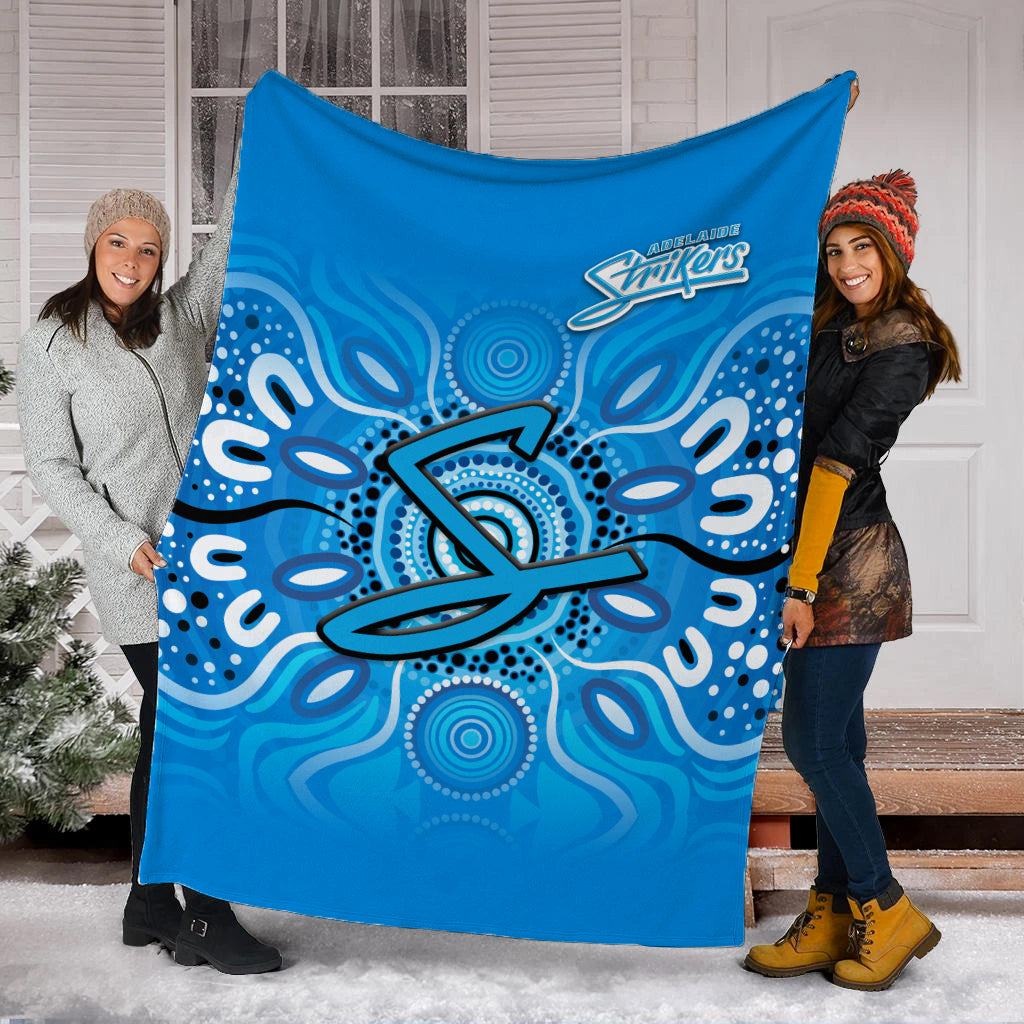 Adelaide Strikers Aboriginal Cricket 2022 Blanket - LT12