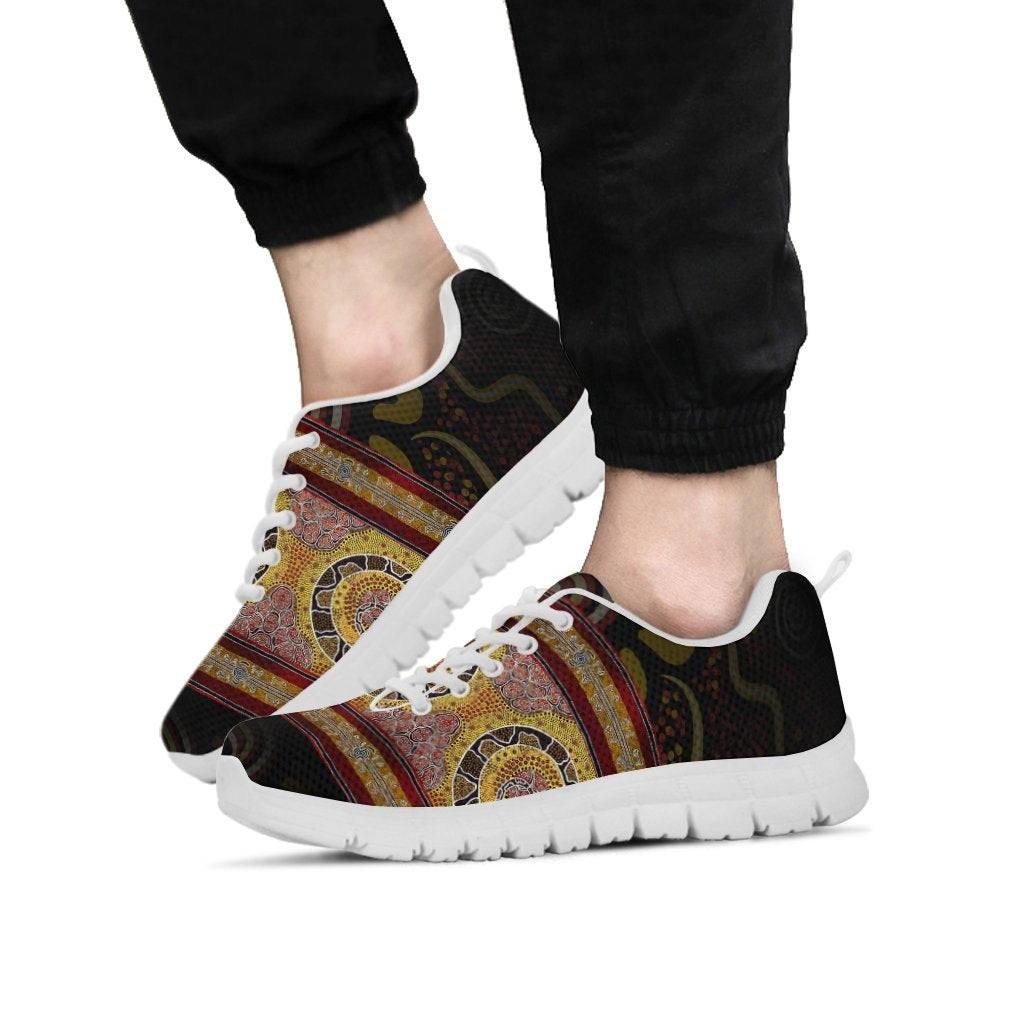sneaker-snake-dot-panting-art