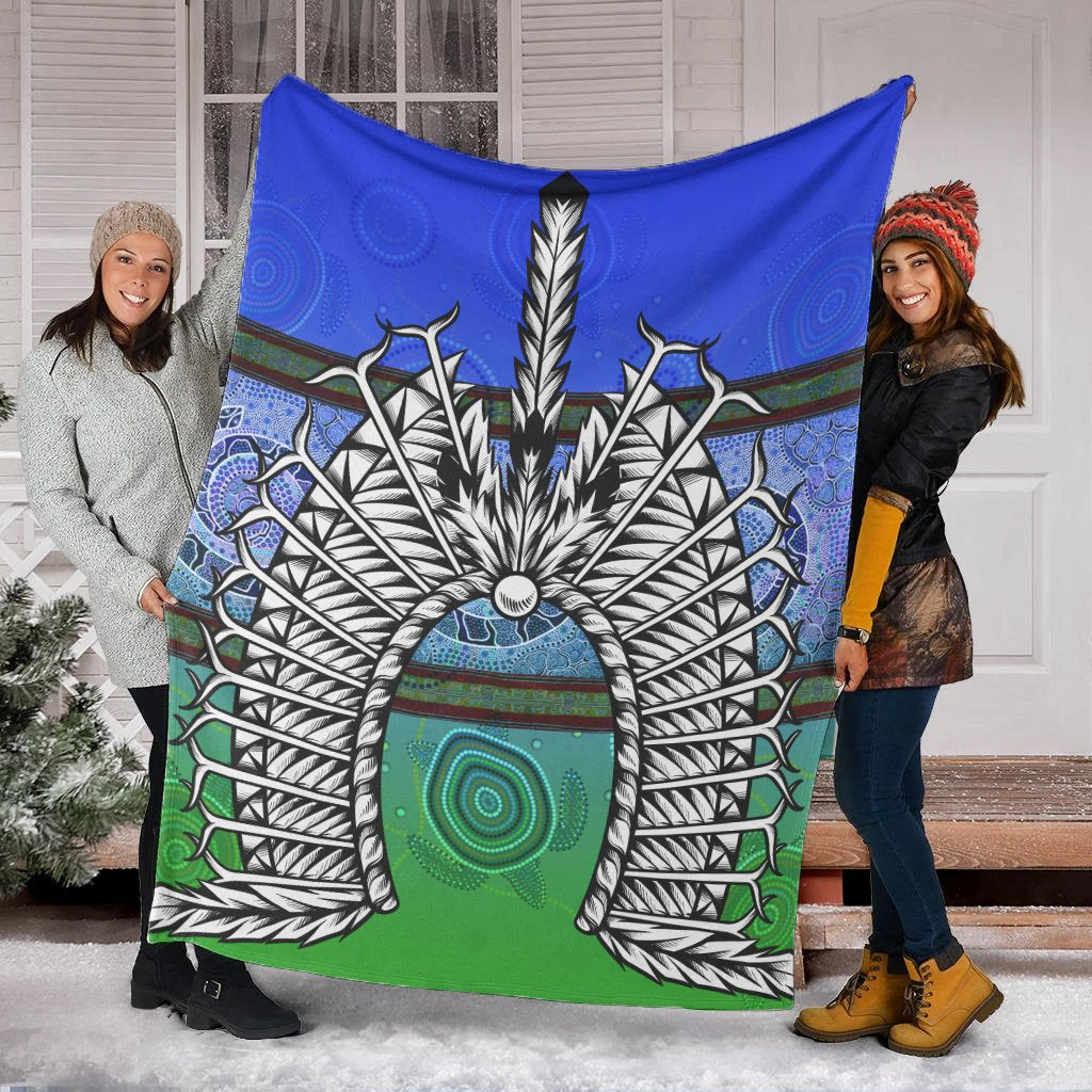 blanket-turtle-with-dhari-mask-snake-patterns