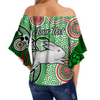 custom-personalised-rabbitohs-indigenous-off-shoulder-waist-wrap-top-simple-white