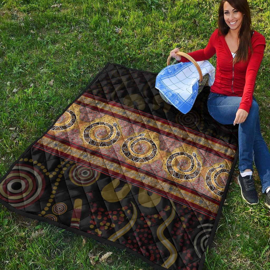 quilts-snake-dot-panting-art