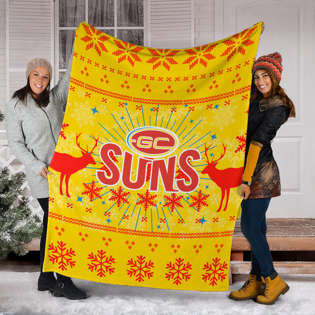 gold-coast-suns-blanket-christmas-ugly-style