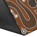 aboriginal-area-rug-dreamtime-snake-aboriginal-style