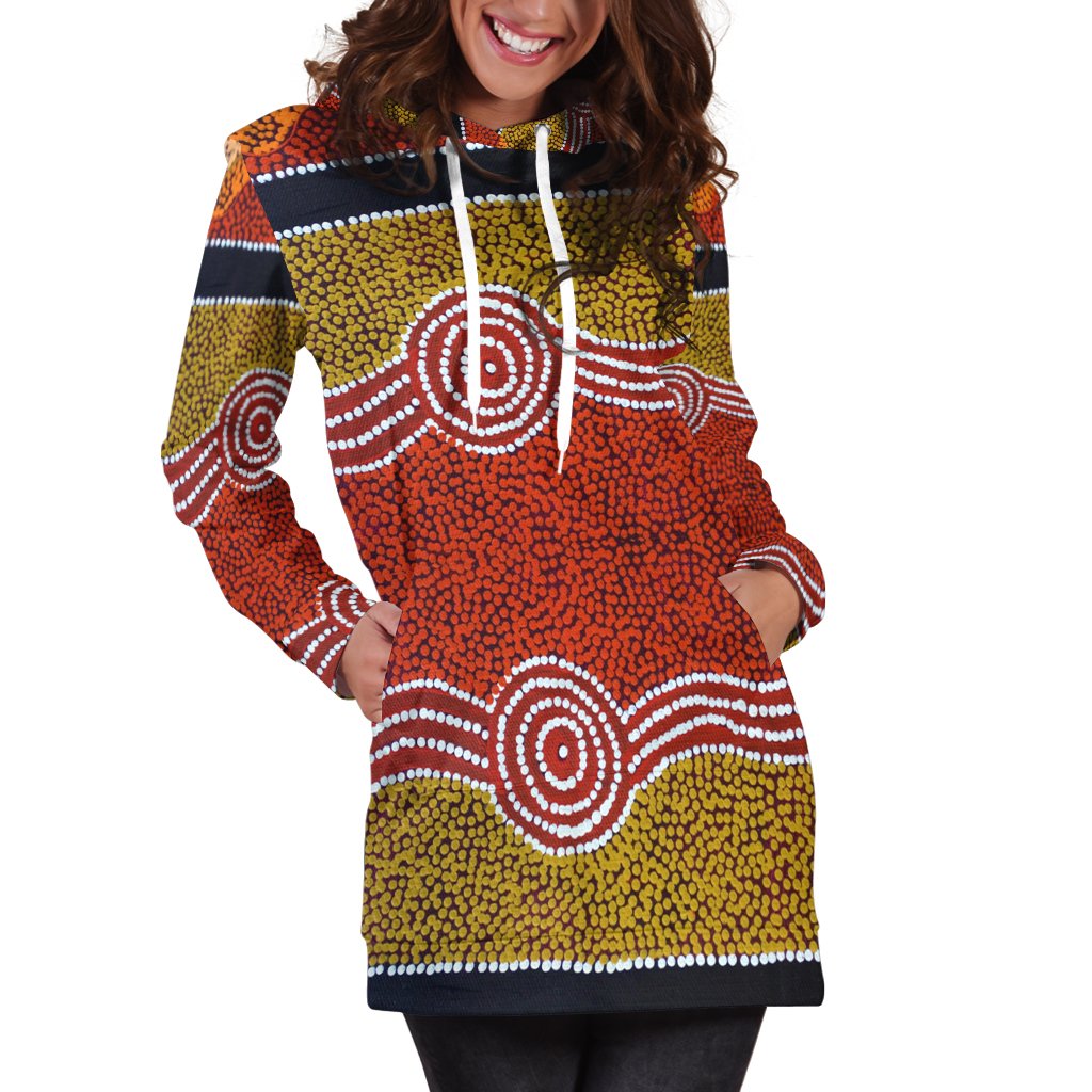 hoodie-dress-aboriginal-dot-style
