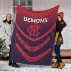 melbourne-demons-blanket-aboriginal-dot-painting