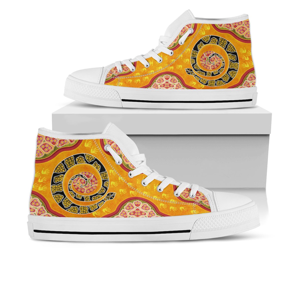 high-top-aboriginal-unique-style-snake-orange-color-2021