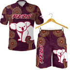combo-polo-shirt-and-men-short-queensland-indigenous-reds