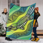 premium-blanket-aboriginal-platypus