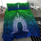 torres-strait-islanders-bedding-set-turtle-and-dhari-mask