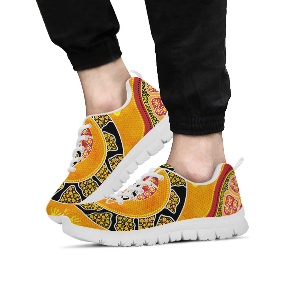sneaker-aboriginal-unique-style-snake-orange-color-2021