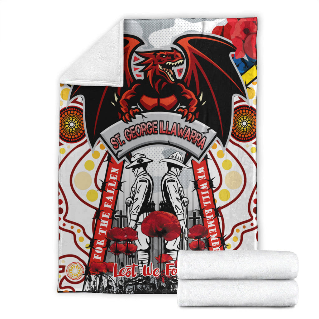 st-george-rugby-anzac-day-watercolour-custom-blanket-remembrance-dragons-with-poppy-flower