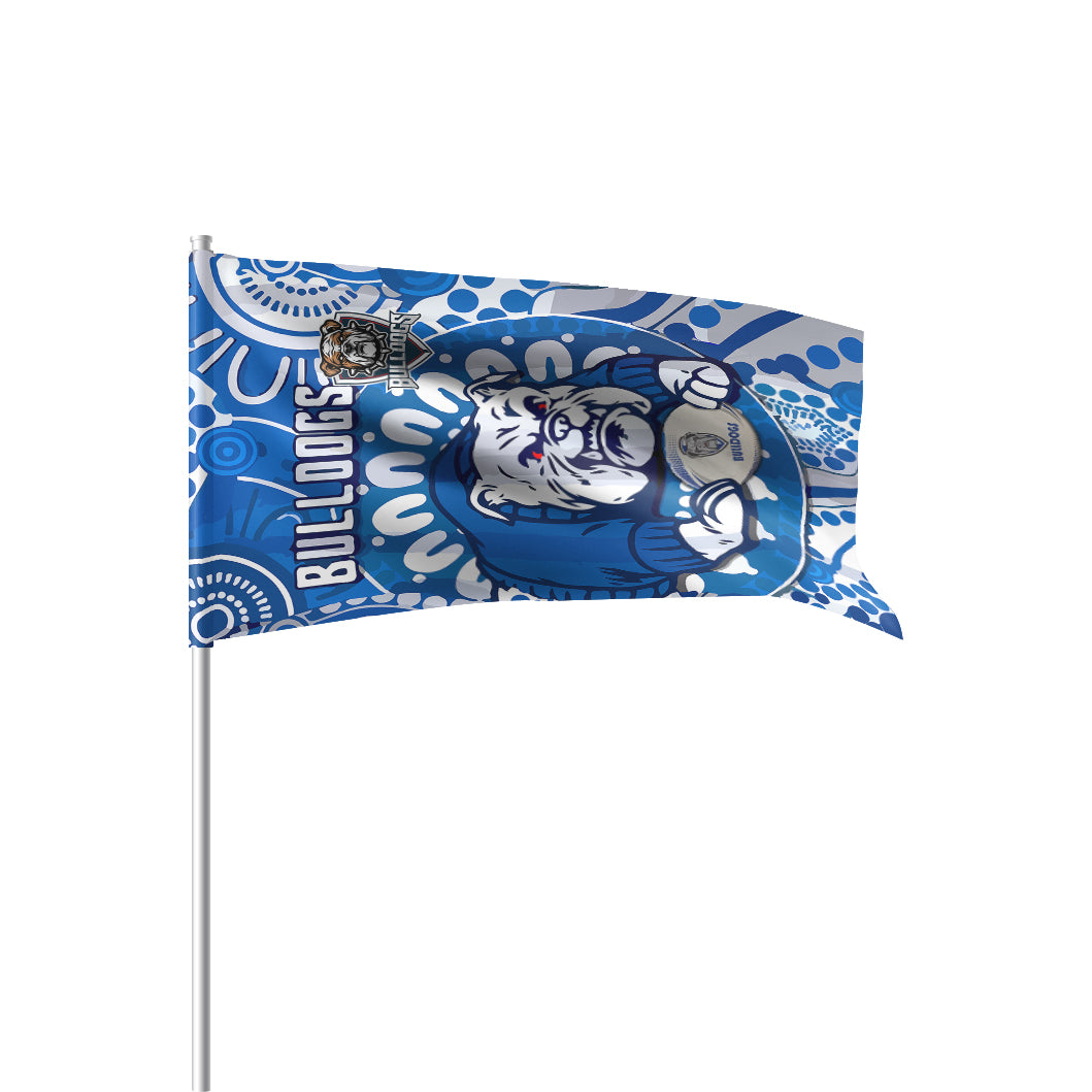 bulldogs-rugby-flag-custom-indigenous-bulldogs-with-rugby-ball-watercolour-flag