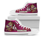 queensland-rugby-league-team-high-top-shoes-queensland-maroons-mascot-aboriginal-art-state-of-origin-high