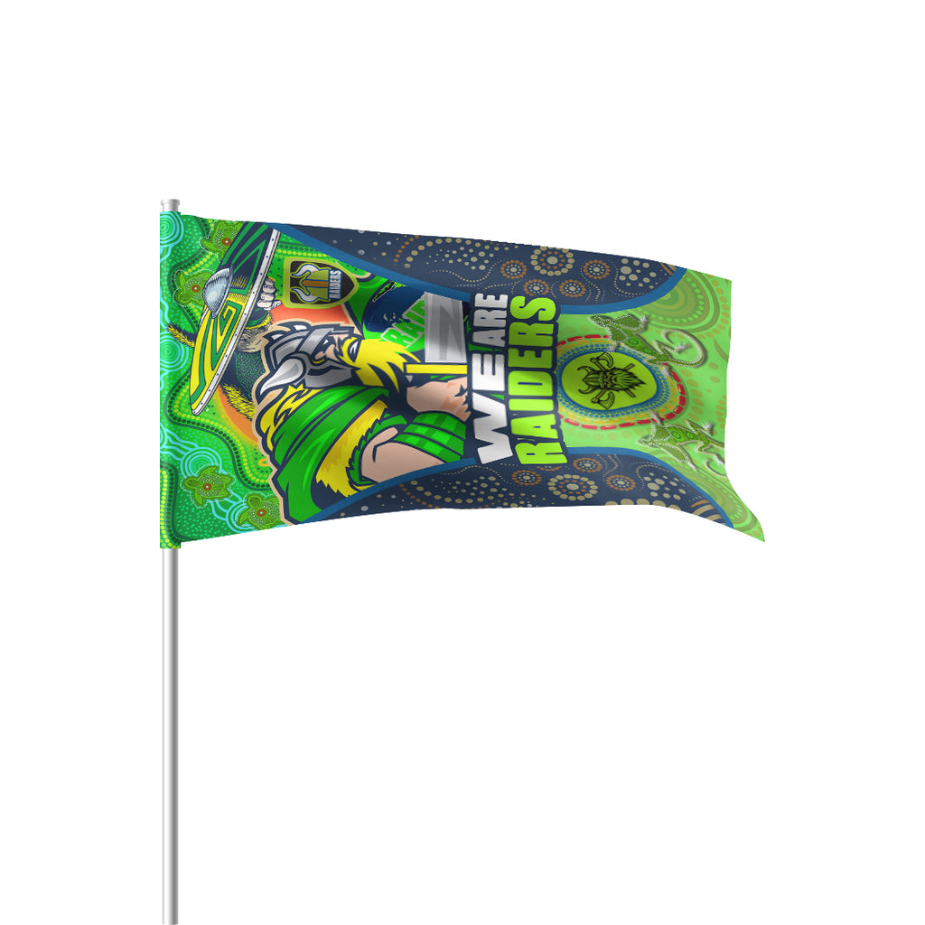 raiders-rugby-flag-custom-we-are-raiders-mascot-with-aboriginal-art-flag