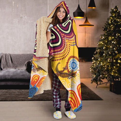 broncos-2022-rugby-custom-hooded-blanket-indigenous-super-broncos-with-aussie-gecko