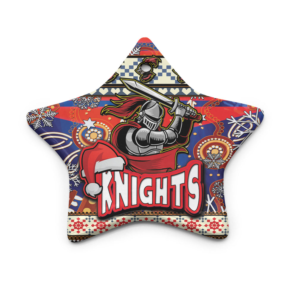 knights-rugby-christmas-ceramic-ornament-xmas-knights-christmas-balls-snowflake-with-aboriginal-patterns