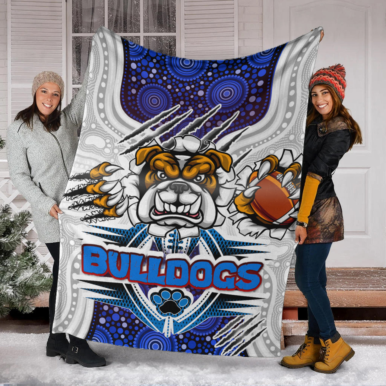 bulldogs-rugby-custom-aboriginal-blanket-indigenous-super-bulldogs