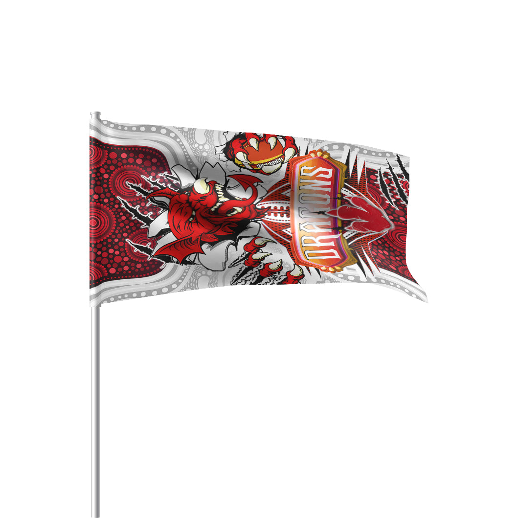 stgeorge-rugby-flag-custom-indigenous-super-dragons-scratch-style-flag
