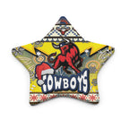 cowboys-rugby-christmas-ceramic-ornament-xmas-cowboys-christmas-balls-snowflake-with-aboriginal-patterns