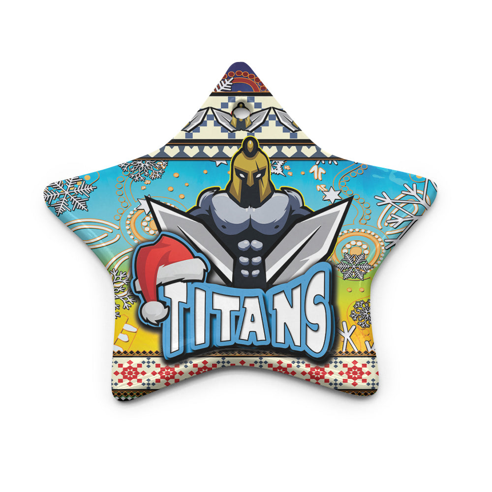 titans-rugby-christmas-ceramic-ornament-xmas-titans-christmas-balls-snowflake-with-aboriginal-patterns