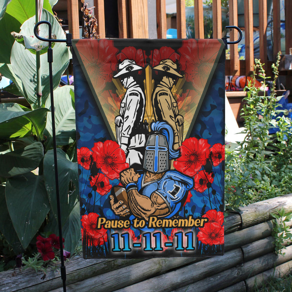 titans-rugby-flag-remembrance-day-pause-to-remember-flag