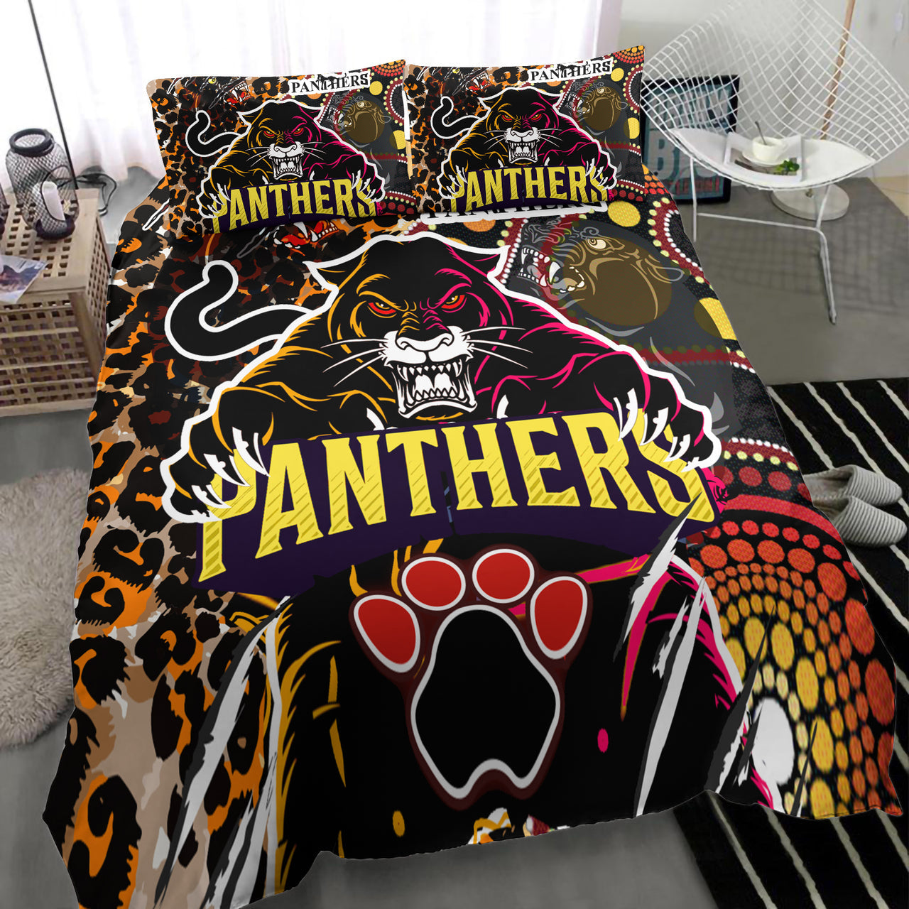 panthers-rugby-league-football-club-bedding-set-the-indigenous-wild-black-panthers-scratch-style