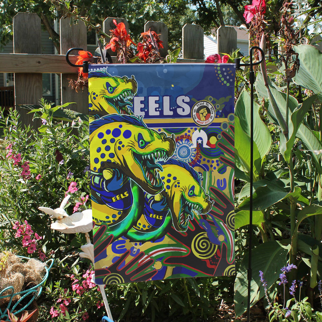 eels-rugby-naidoc-week-flag-custom-eels-getting-up-standing-up-and-showing-up-flag