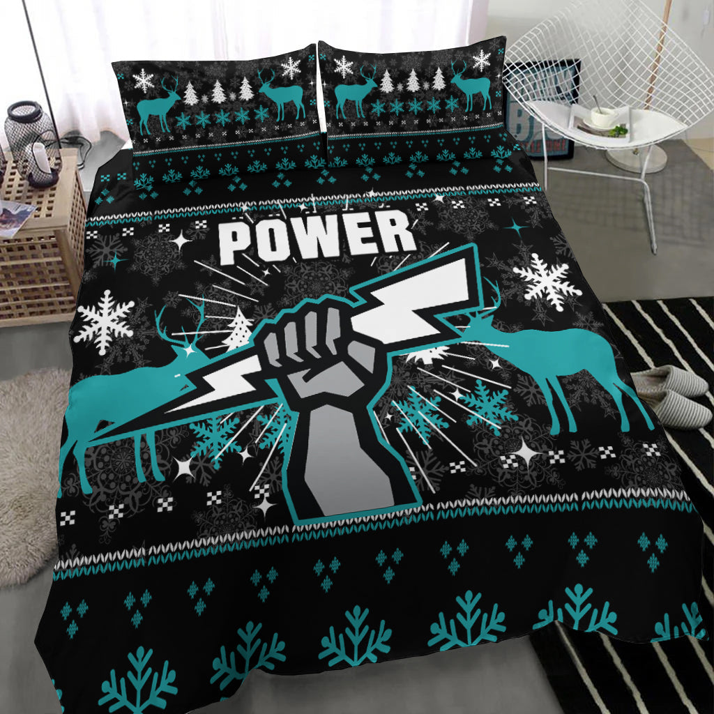 port-adelaide-bedding-set-christmas-ugly-style