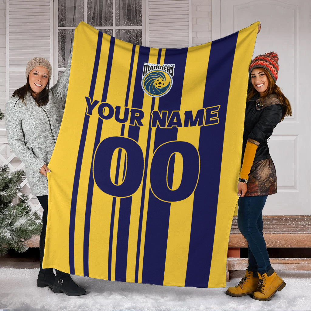 custom-personalised-central-coast-mariners-pride-blanket