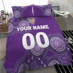 custom-personalised-perth-glory-bedding-set-indigenous-dot-painting-art