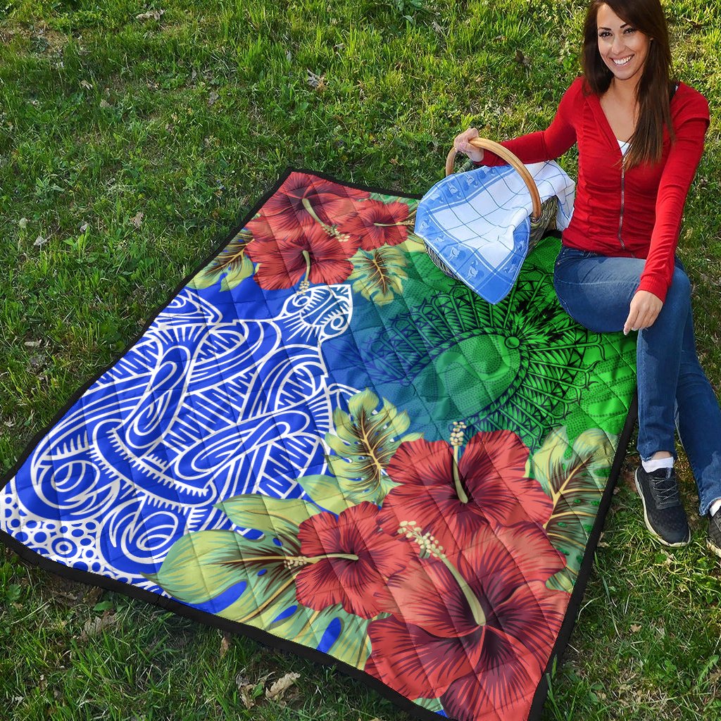 torres-strait-islanders-quilt-ocean-hibiscus