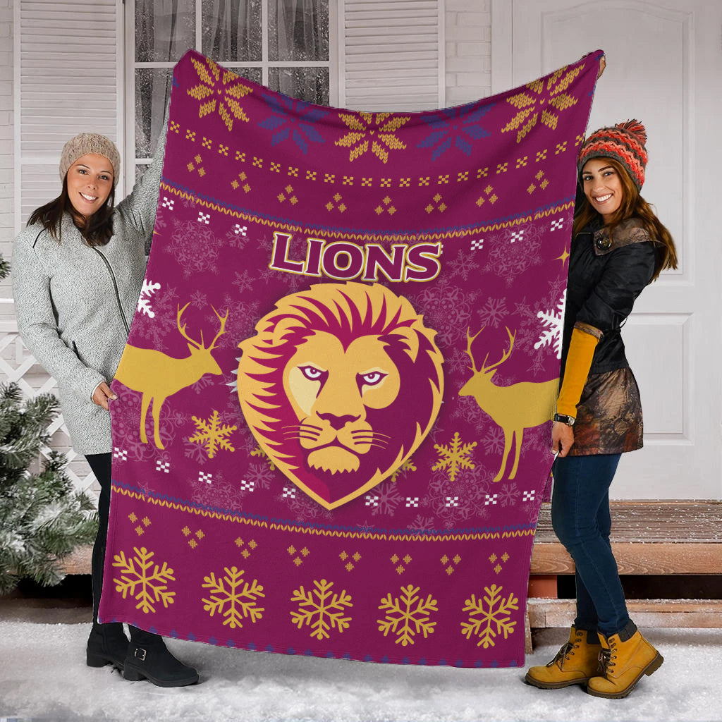 brisbane-lion-blanket-christmas-ugly-style
