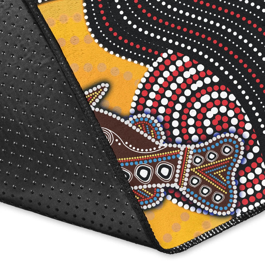 aboriginal-area-rug-dreamtime-fish-aboriginal-style