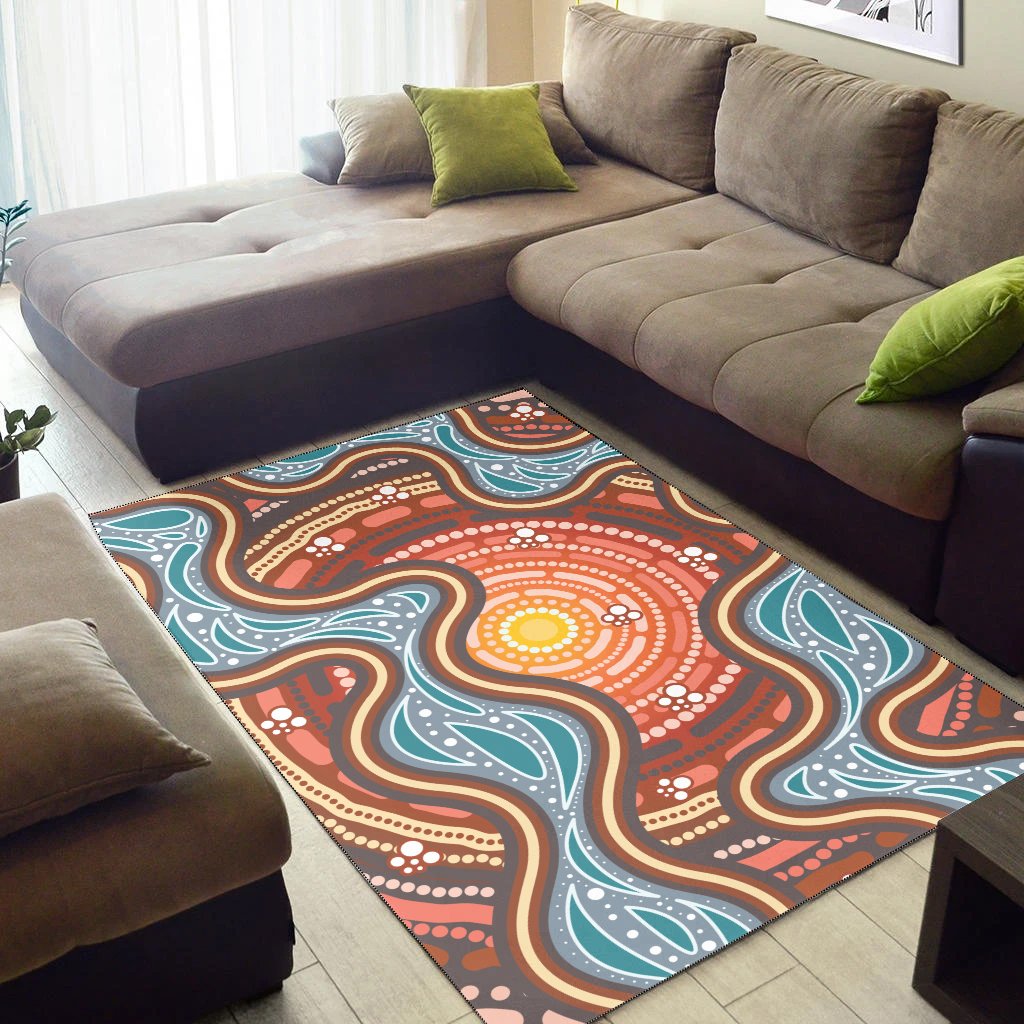 area-rug-aboriginal-pattern-ver06