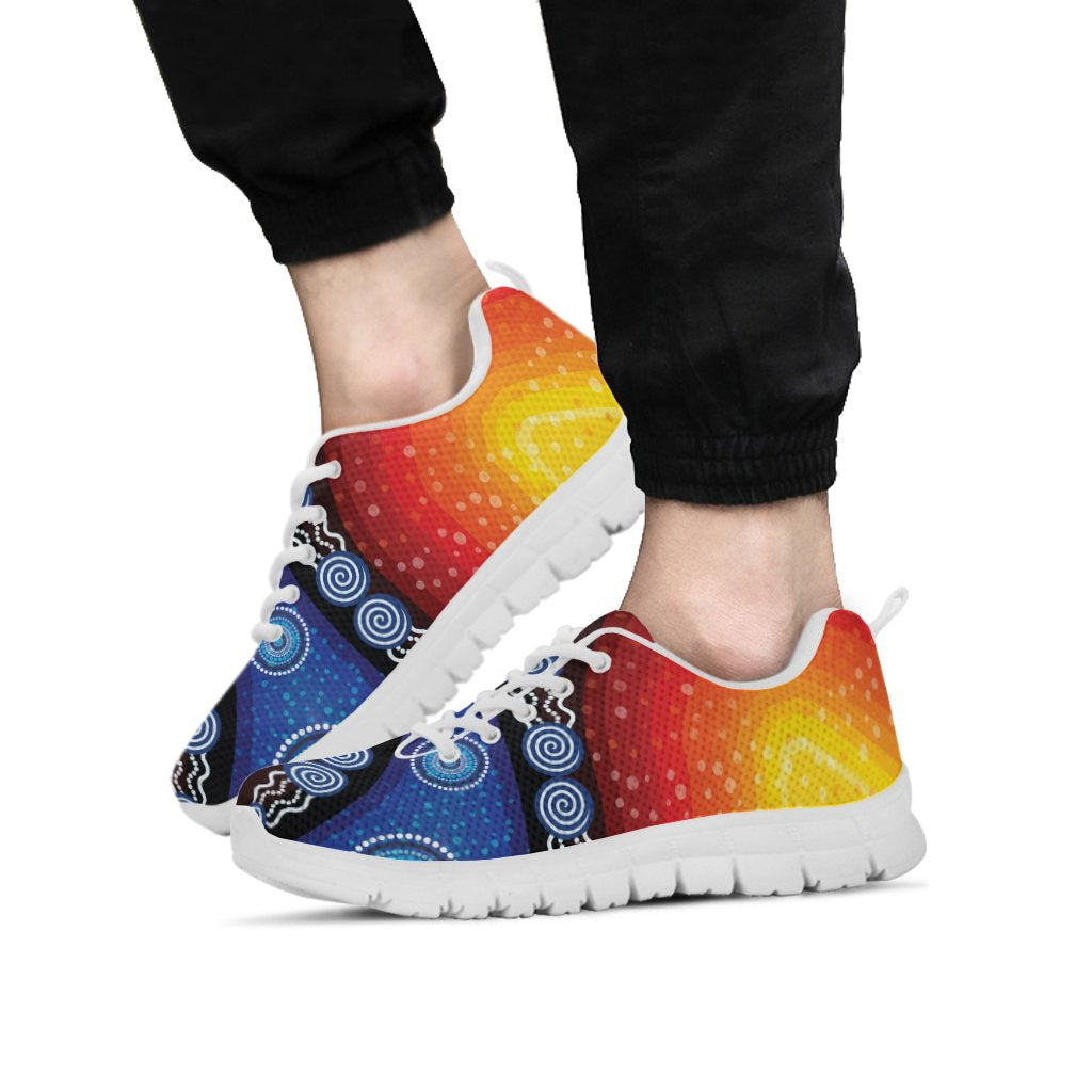 sneaker-aboriginal-color-dot-painting