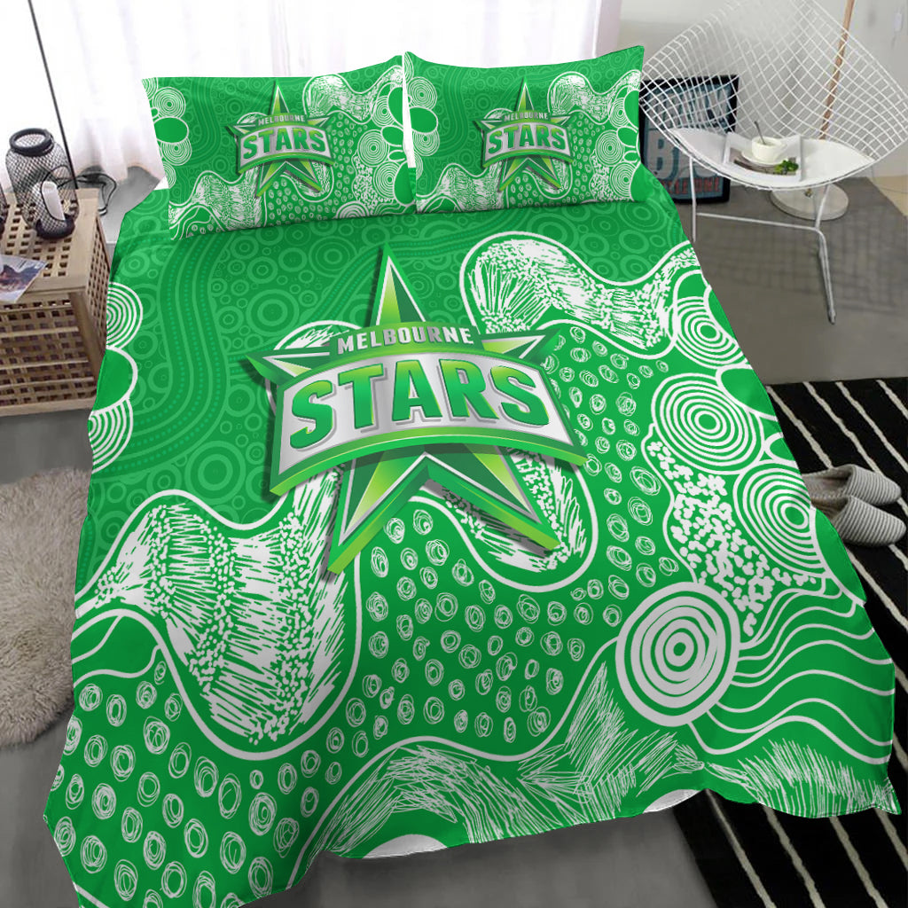 melbourne-stars-bedding-set-aboriginal-style-of-dot