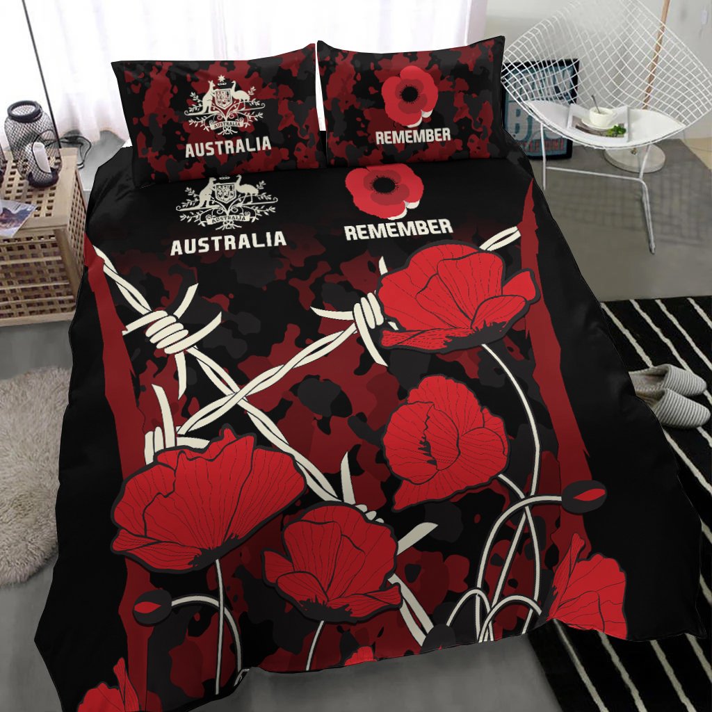 anzac-bedding-set-anzac-with-remembrance-poppy-flower