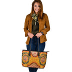 leather-tote-bag-aboriginal-unique-style-snake-orange-color-2021