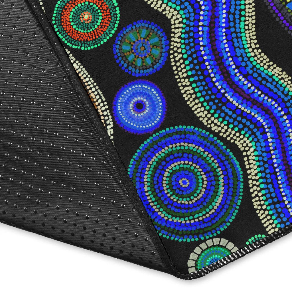area-rug-aboriginal-dot-unique-style-blue