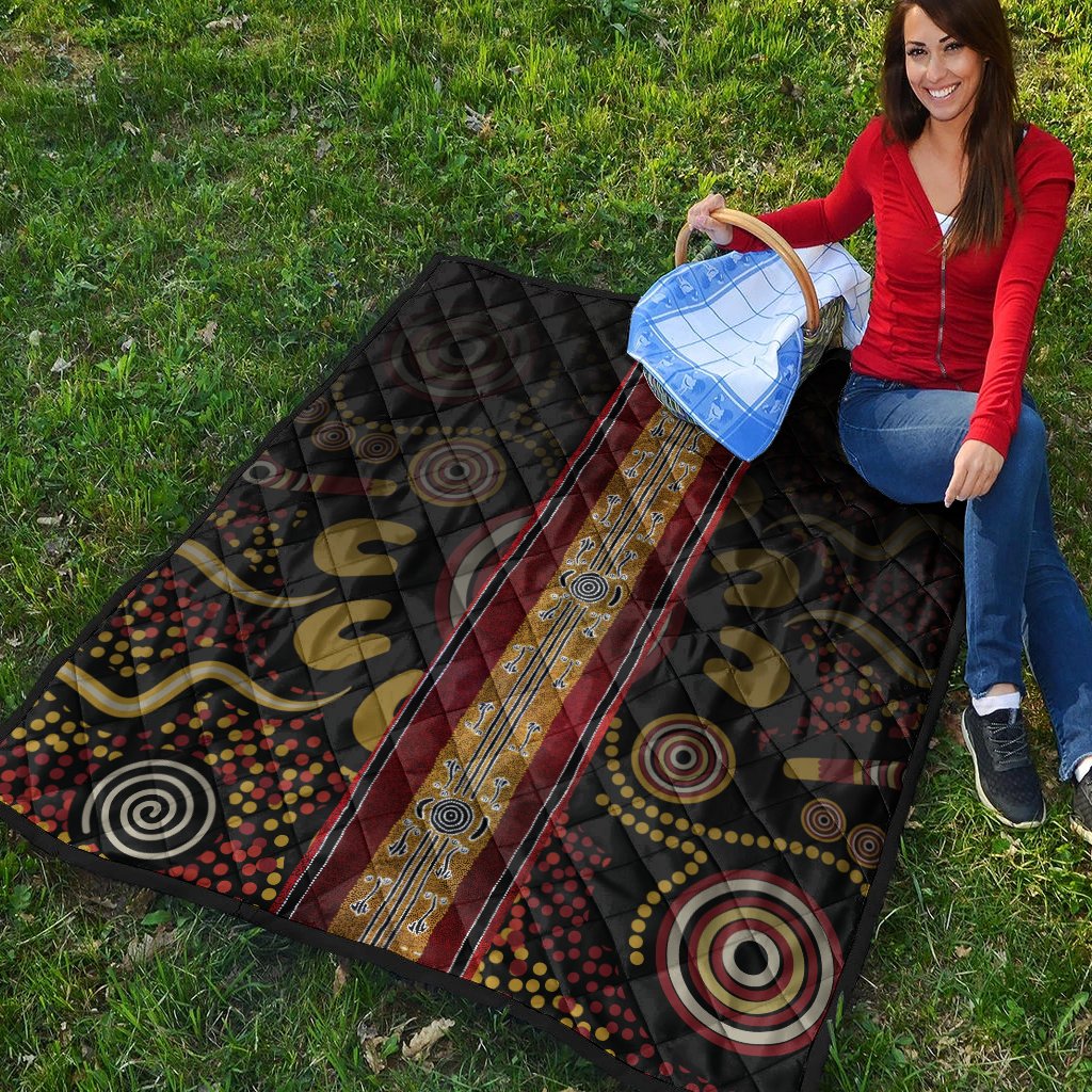 quilt-aboriginal-dot-panting-art-stripe-lines