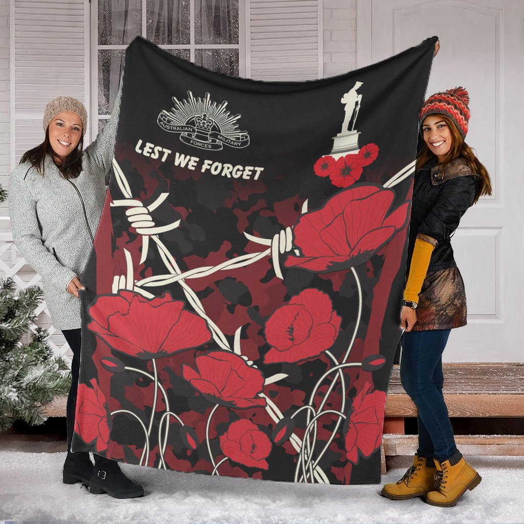 anzac-premium-blanket-anzac-with-remembrance-poppy-flower-ver2