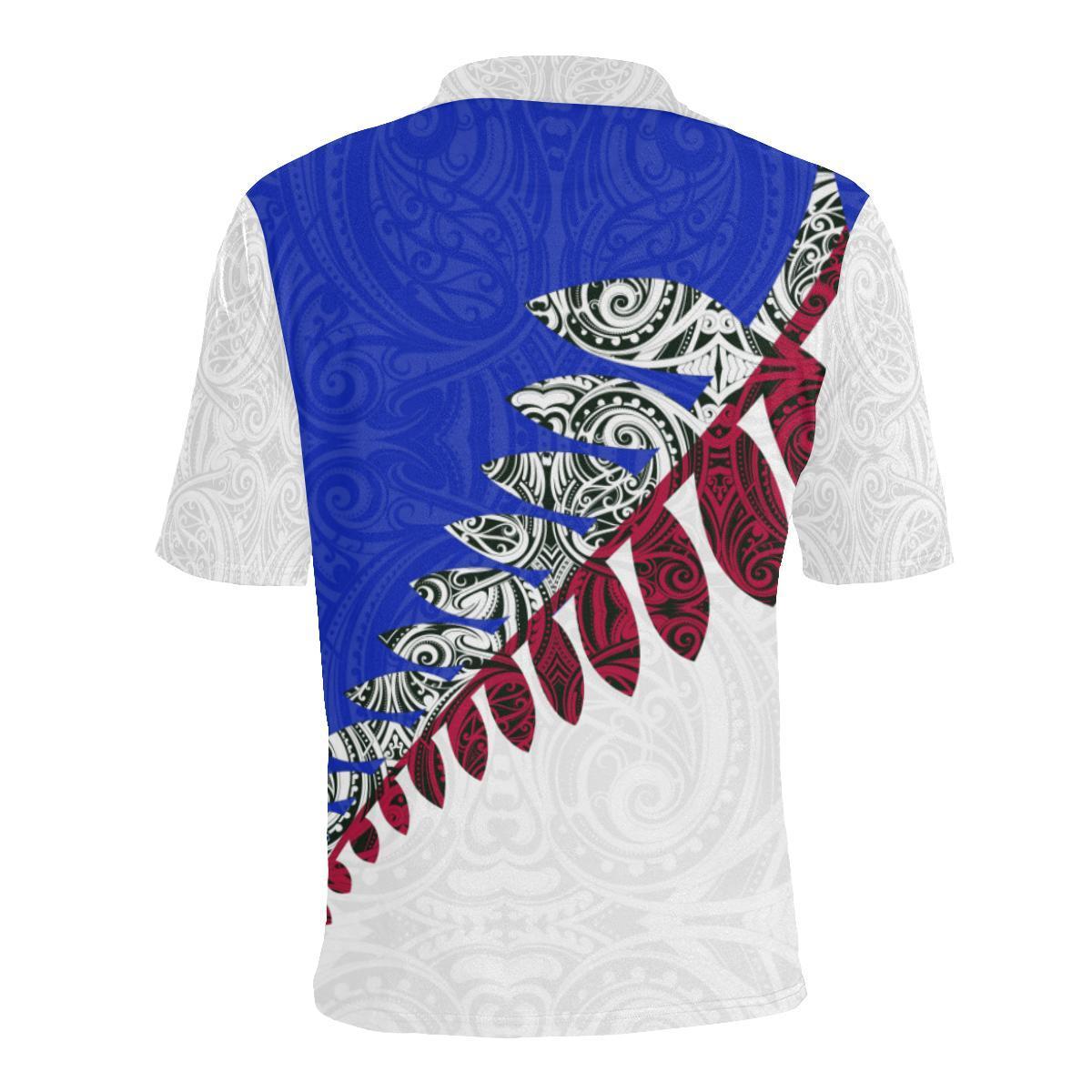 maori-fern-white-and-blue-polo-t-shirt