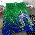 torres-strait-islands-bedding-set-aboriginal-art-lizard-symbol-peace