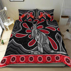 aboriginal-boomerang-bedding-set-kangaroo-australia-red