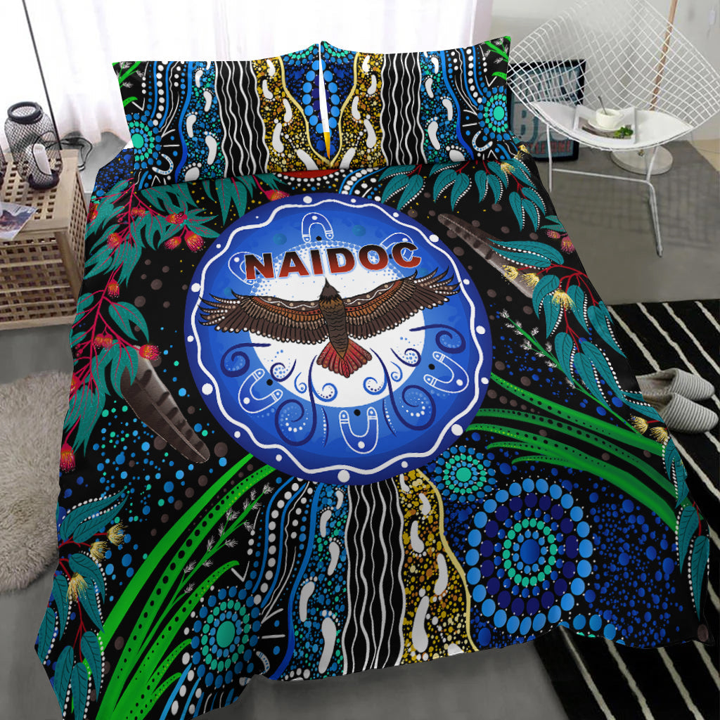NAIDOC 2021 Bedding Set Heal Country LT13 - VibeHoodie