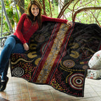 quilt-aboriginal-dot-panting-art-stripe-lines