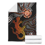 aboriginal-premium-blanket-lizard-sunshine