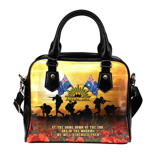 Anzac Shoulder Handbags - Australian and New Zealand Army Corps - Vibe Hoodie