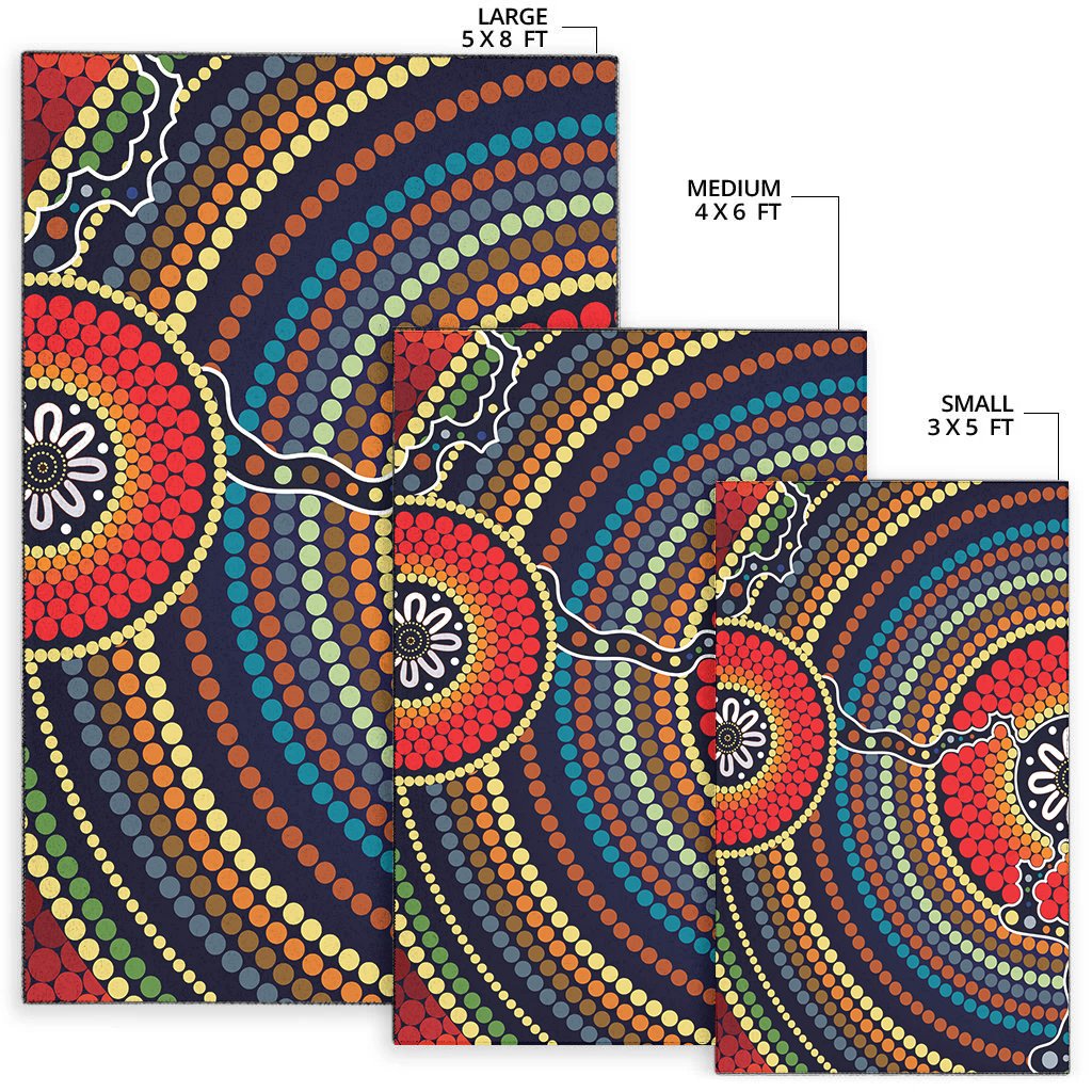 area-rug-aboriginal-dot-painting-rug-ver11